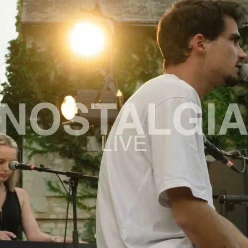 Nostalgia (live, 2024) de Benjamin Gruwier et Sarah Degrande (pop). Prise de son, mixage, mastering, vidéo : EMHR Studio.