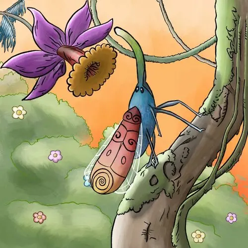 Le Jardin (single, 2024) de Helix Aspersa (pop narrative). Prise de son, mixage, mastering : EMHR Studio.
