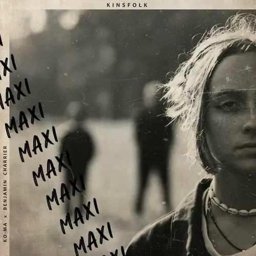 Kinsfolk (maxi, 2024) de KO-MA et Benjamin Charrier (rock alternatif). Prise de son, mixage, mastering : EMHR Studio.