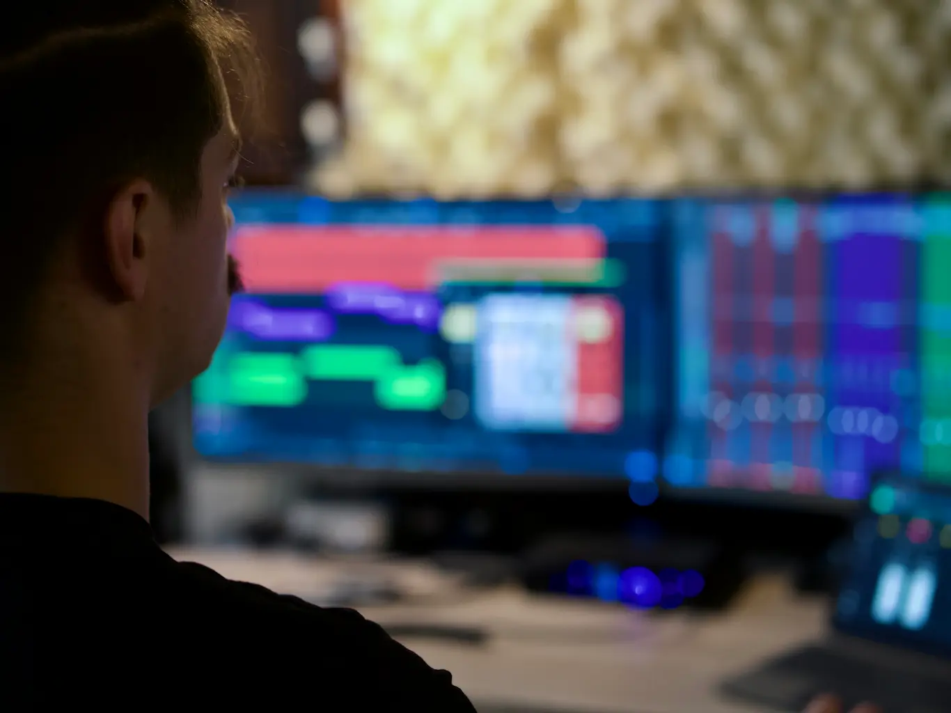 Eliot Remblier (EMHR Studio) en contexte de mixage, avec Presonus Studio One, Slate Digital.